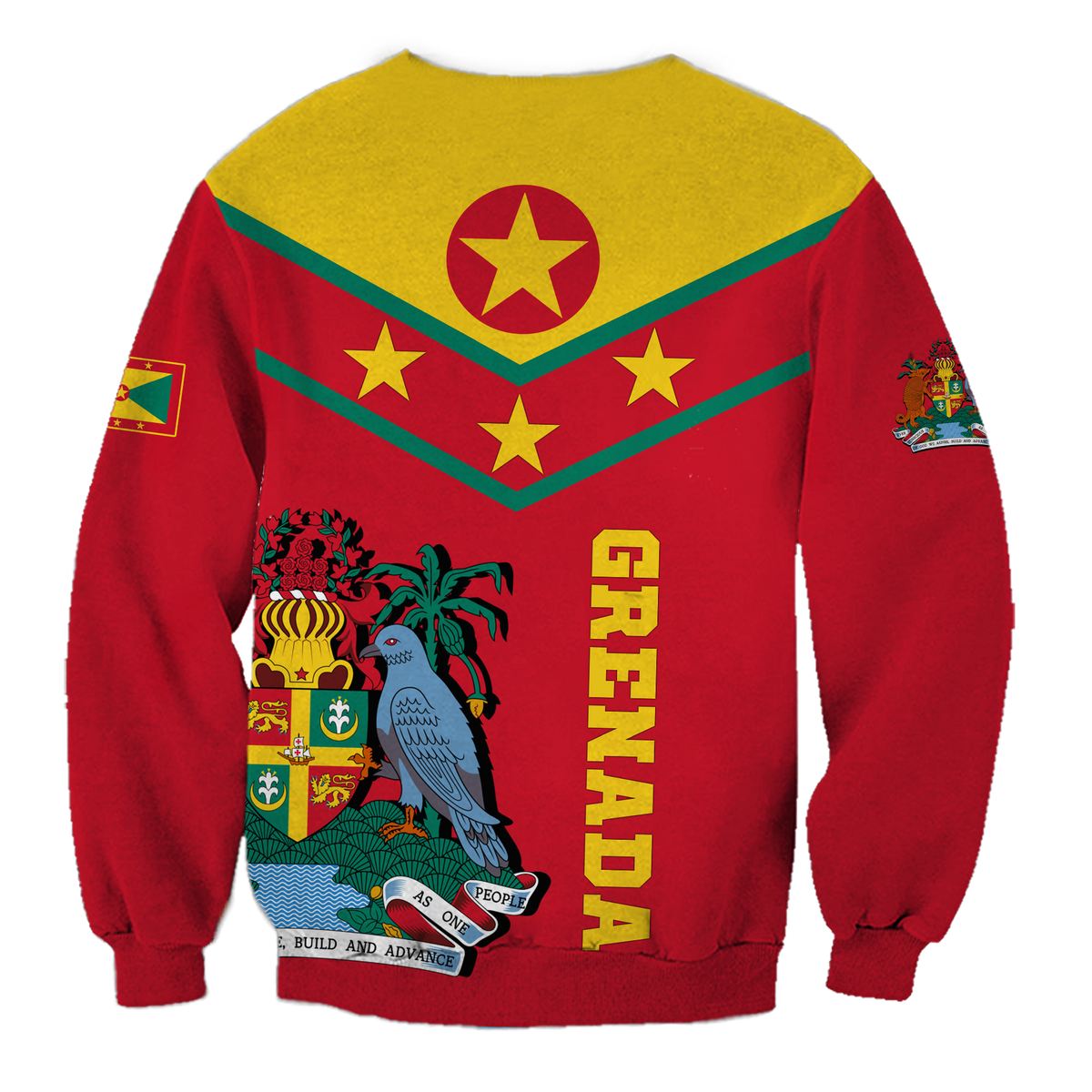 Grenada Sweatshirt - Proud Grenadian LT12 - Wonder Print Shop