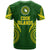 Cook Islands Rugby T Shirt Tribal Pattern LT12 - Wonder Print Shop