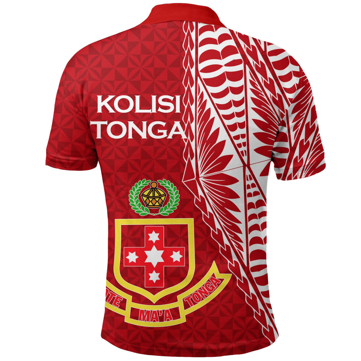 Custom Kolisi Tonga Atele Polo Shirt Tongan Tribal LT12 - Wonder Print Shop