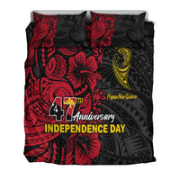 Papua New Guinea 47th Independence Day Bird Of Paradise Bedding Set - LT2 - Wonder Print Shop