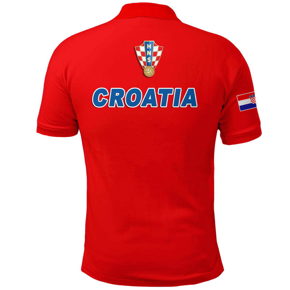 Croatia Football 2022 Checkerboard Polo Shirt LT12 - Wonder Print Shop