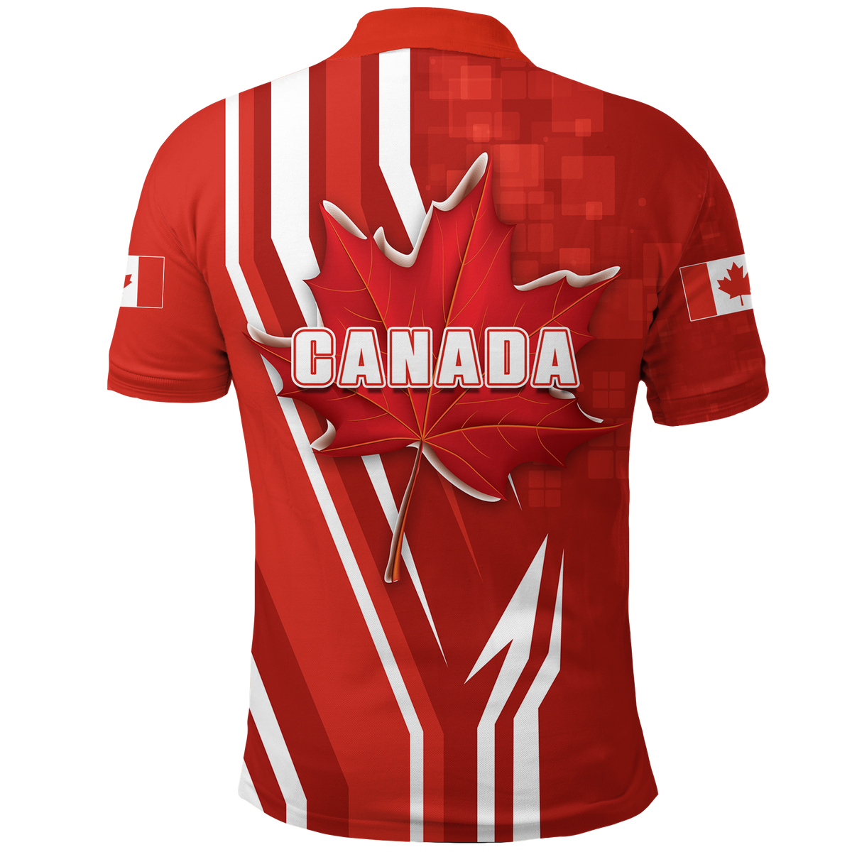 Canada Day Anniversary Pride Polo Shirt LT12 - Wonder Print Shop