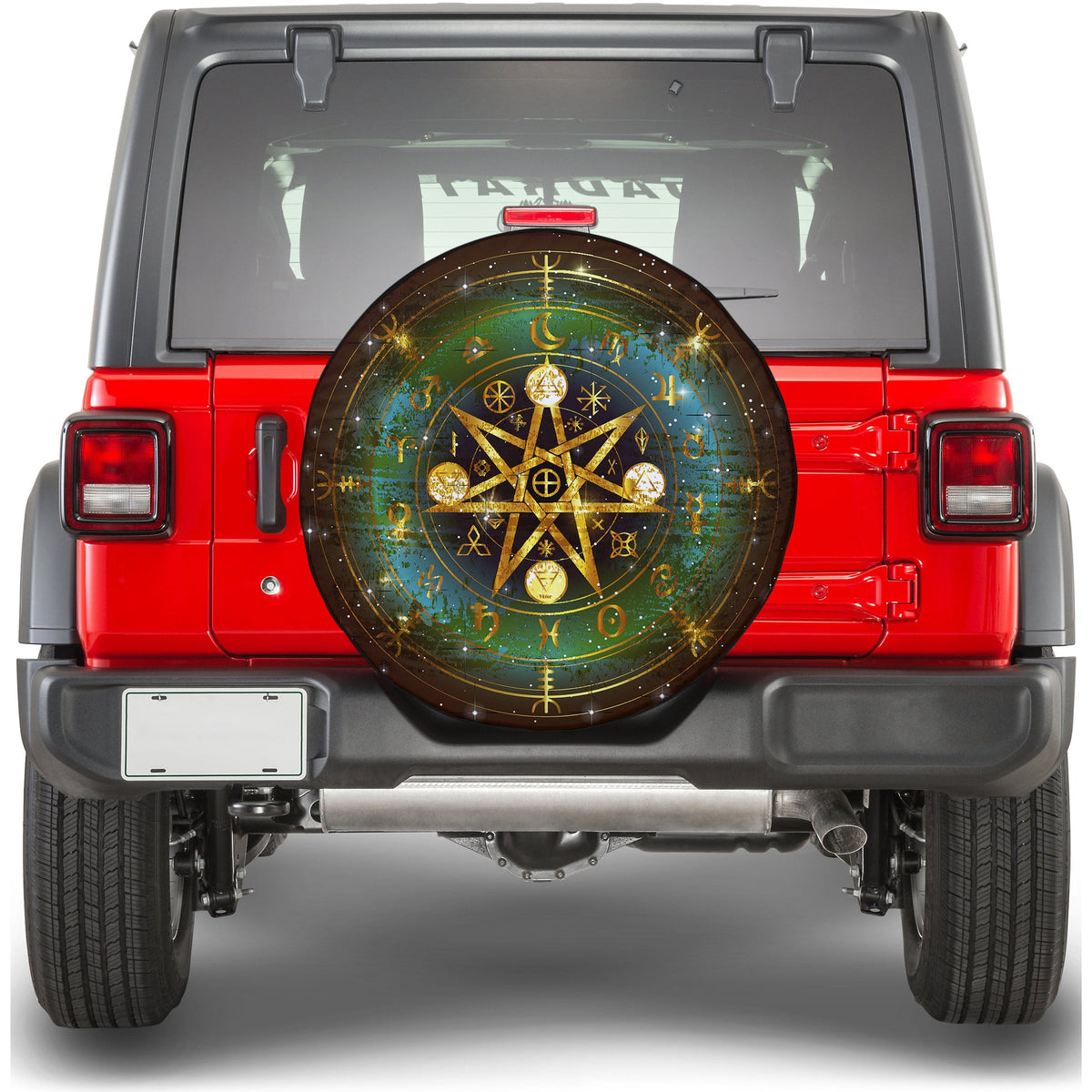 Celtic Mystic Wicca Divination Spare Tire Cover LT12 - Wonder Print Shop