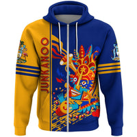 African Hoodie Junkanoo Bahamas Zip Hoodie - Wonder Print Shop