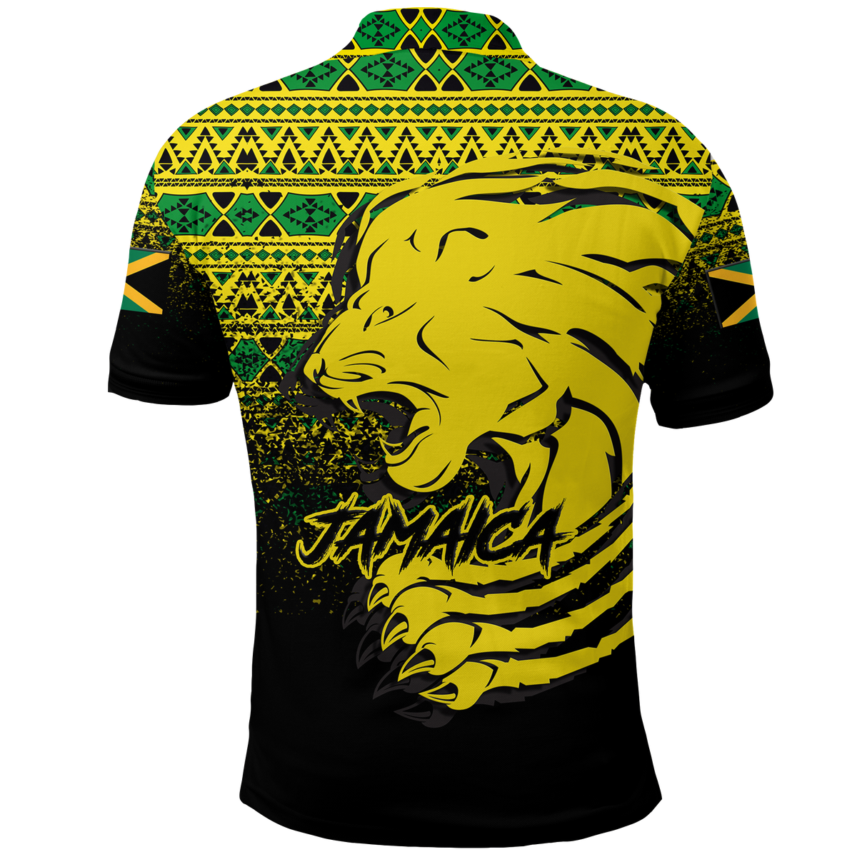 Jamaica Lion Legend Polo Shirt LT12 - Wonder Print Shop