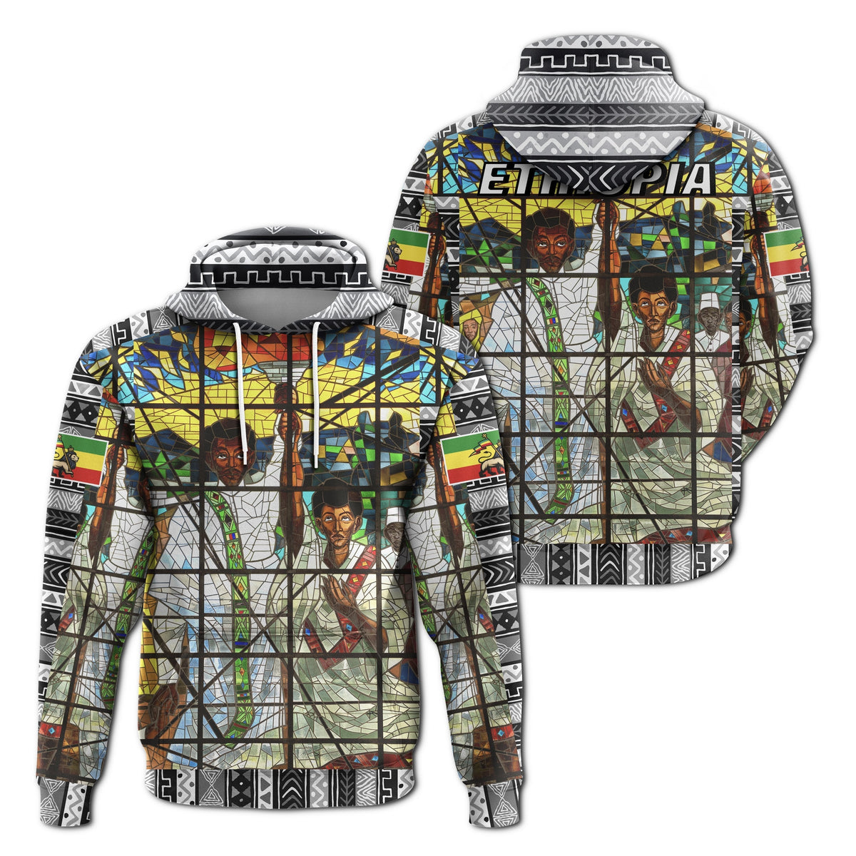 African Ethiopia Orthodox Hoodie The Total Liberation Of Africa LT20 - Wonder Print Shop