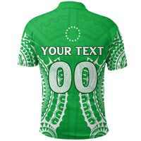 Custom Cook Islands Rarotonga Polo Shirt Tribal Pattern LT12 - Wonder Print Shop