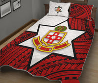 Kolisi Tonga Quilt Bed Set - Mate Ma'a Tonga Red Original LT20 - Wonder Print Shop