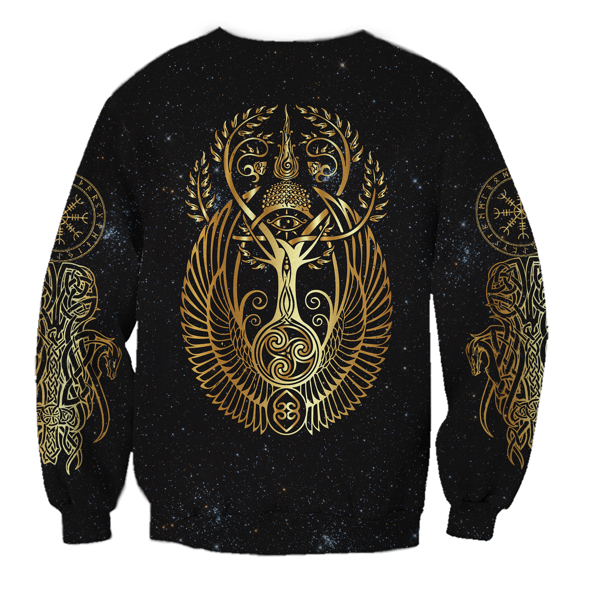 Viking Yggdrasil Tree Of Life Sweatshirt LT12 - Wonder Print Shop