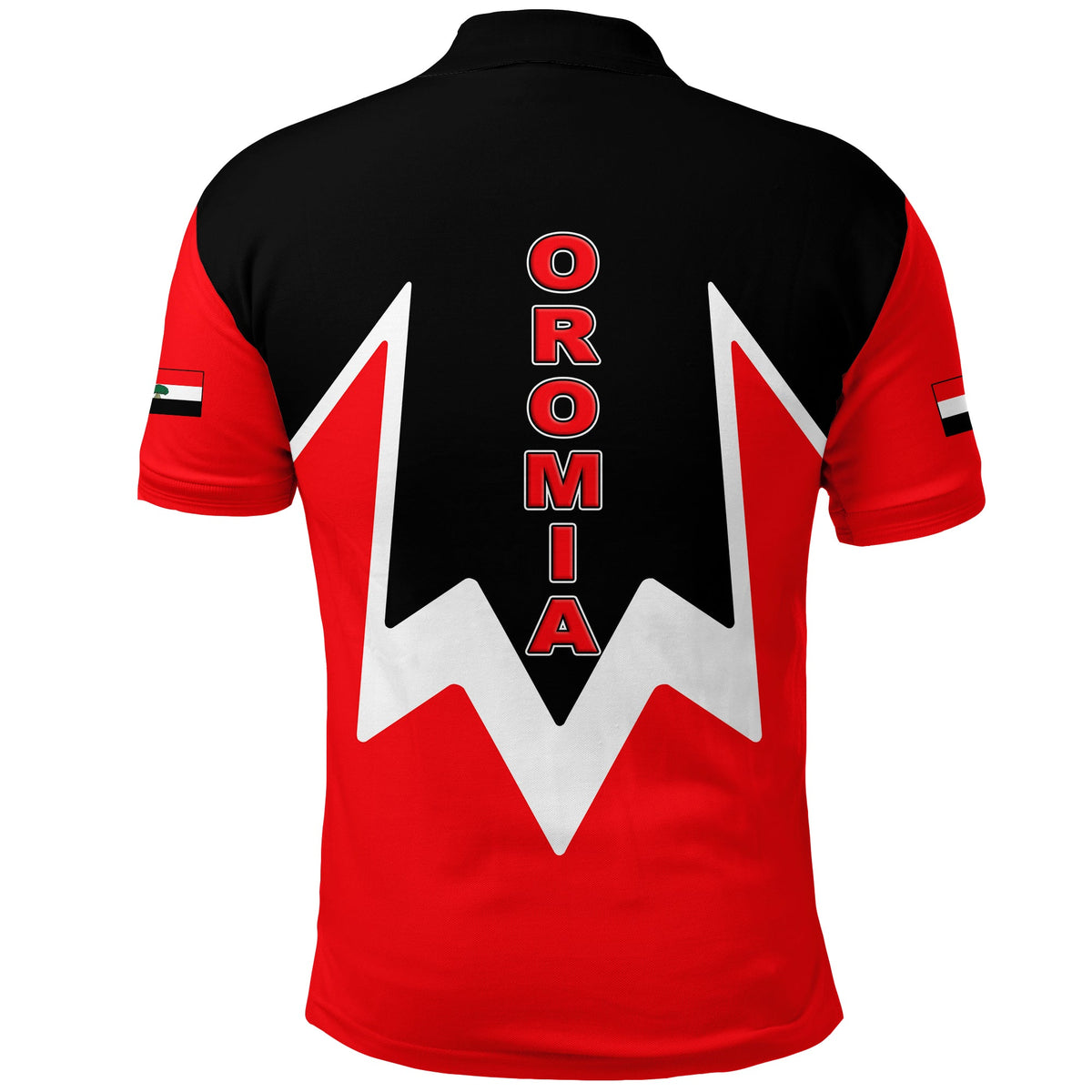Oromia Region Legend Ethiopia Polo Shirt LT12 - Wonder Print Shop