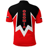 Oromia Region Legend Ethiopia Polo Shirt LT12 - Wonder Print Shop
