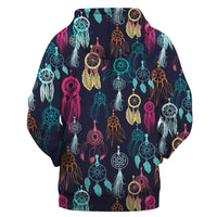 Full Color Dreamcatcher Native American All Over Hoodie LT10 - Wonder Print Shop