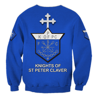 Knights of Peter Claver and Ladies Auxiliary Sweatshirt LT12 - Wonder Print Shop