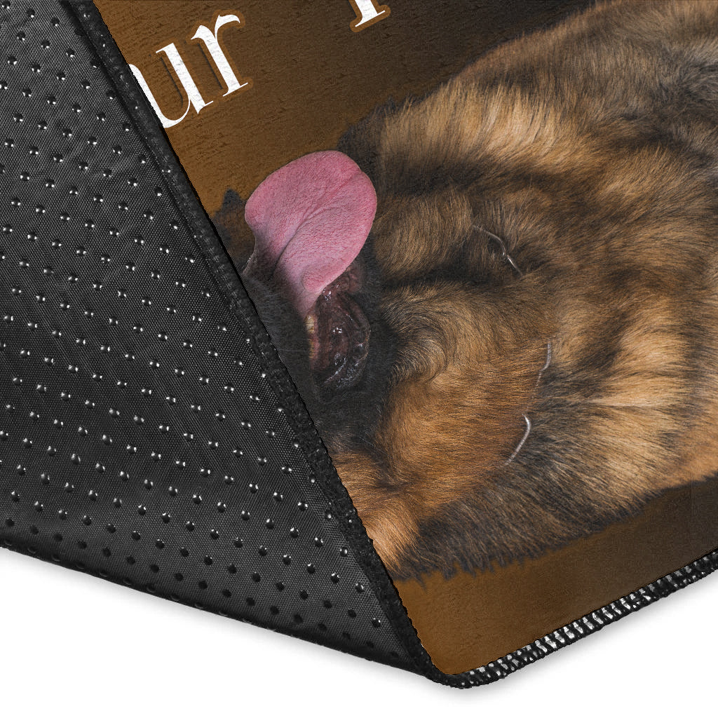 (Custom Personalised) German Shepherd Area Rug My Best Friend Ver.02 LT13 - Wonder Print Shop