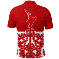 New Zealand North Islands Te Ika a Maui Pride Polo Shirt LT12 - Wonder Print Shop