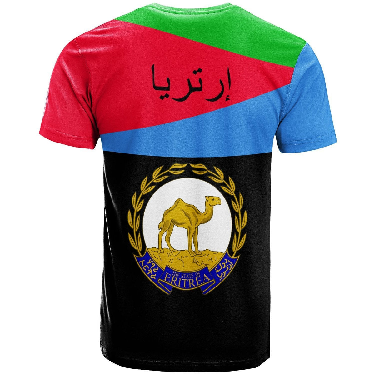 Eritrea T Shirt Flag Style LT12 - Wonder Print Shop