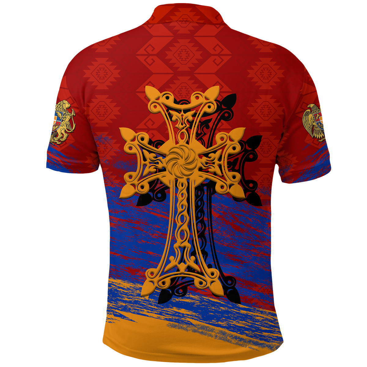 Armenia Khachkar Pride Polo Shirt LT12 - Wonder Print Shop
