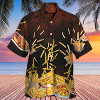 Food French Fries Fast Food Delicious Hawaiian Shirt - Wonder Print Shop