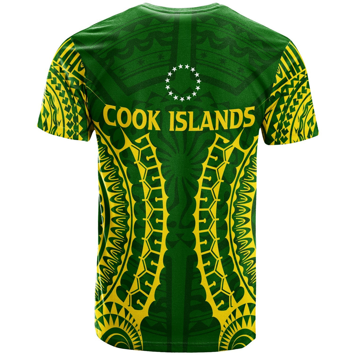 Cook Islands T Shirt Tribal Pattern LT12 - Wonder Print Shop