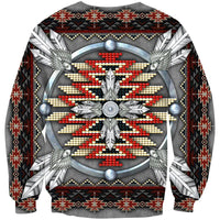 Naumaddic Arts Native American 3D Sweatshirt LT10 - Wonder Print Shop