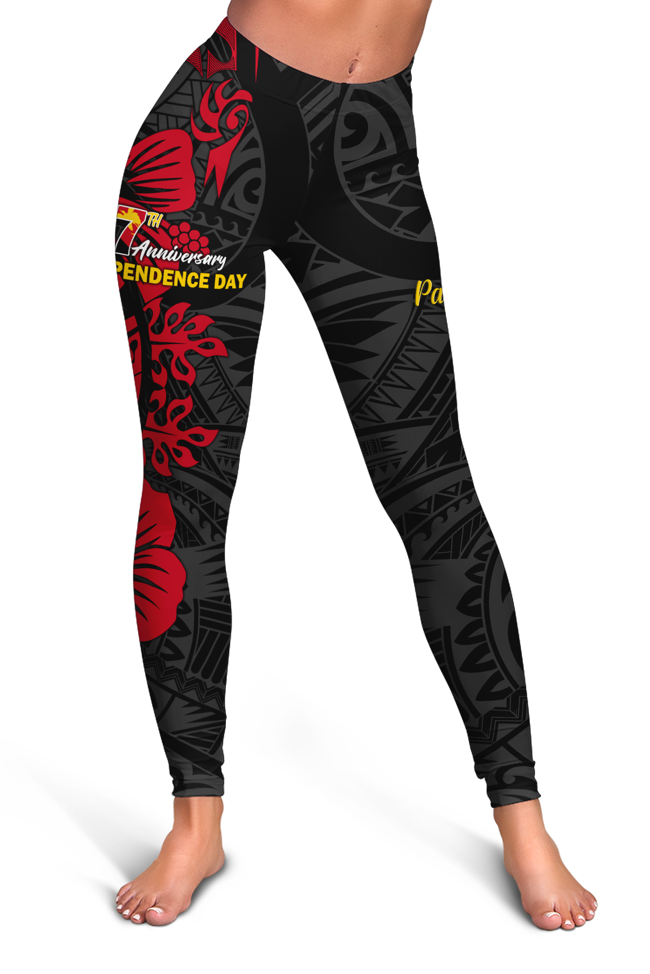 papua-new-guinea-47th-independence-day-bird-of-paradise-women-legging