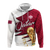 Custom Qatar Football Team Football 2022 Hoodie LT2 - Wonder Print Shop