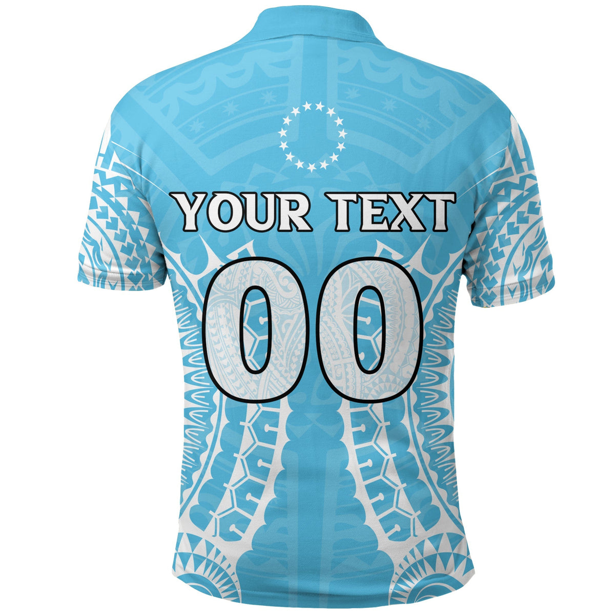 Custom Cook Islands Mauke Polo Shirt Tribal Pattern LT12 - Wonder Print Shop