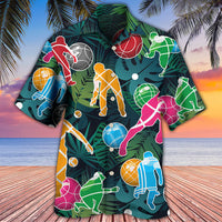 Bocce Ball Tropical Colorful Ball Games Hawaiian Shirt - Wonder Print Shop