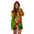 Hawaii Hula Girl Reggae Hoodie Dress LT2 - Wonder Print Shop