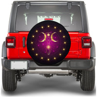 Celtic Triple Moon Wiccan Spare Tire Cover LT12 - Wonder Print Shop