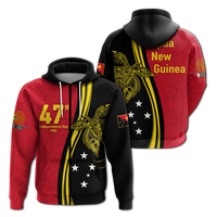 Papua New Guinea Independence Anniversary Polynesian Tribal Hoodie LT12 - Wonder Print Shop