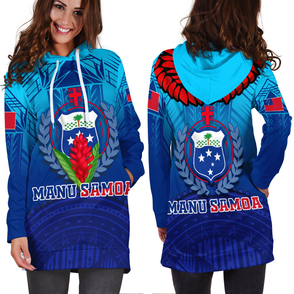 Manu Samoa Legend Hoodie Dress LT12 - Wonder Print Shop