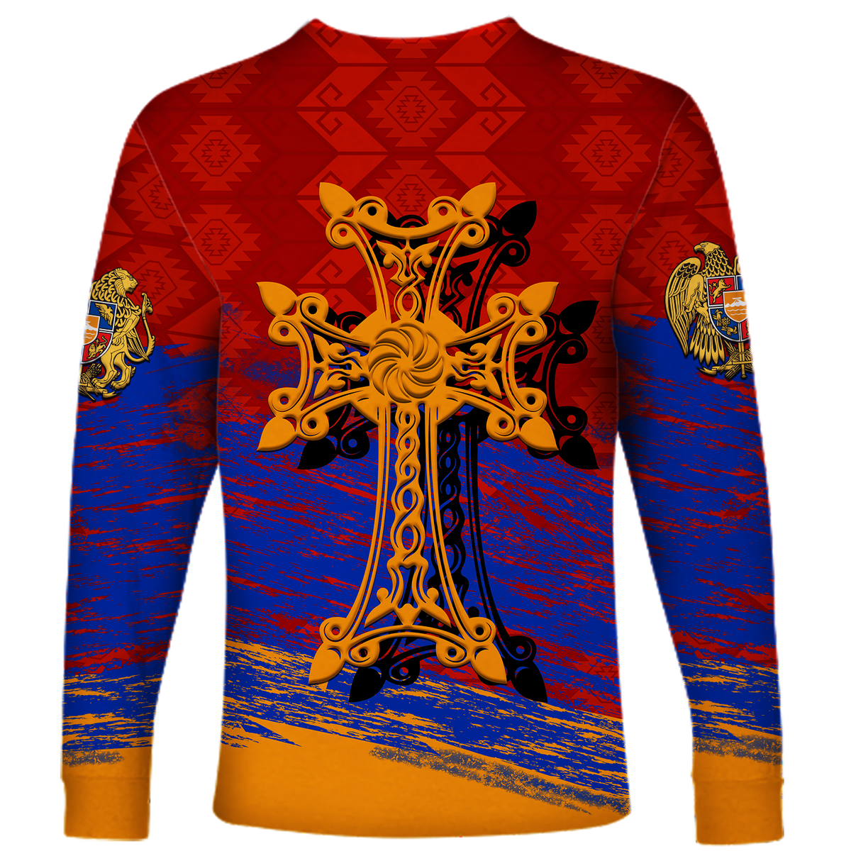 Armenia Khachkar Pride Long Sleeve Shirt LT12 - Wonder Print Shop