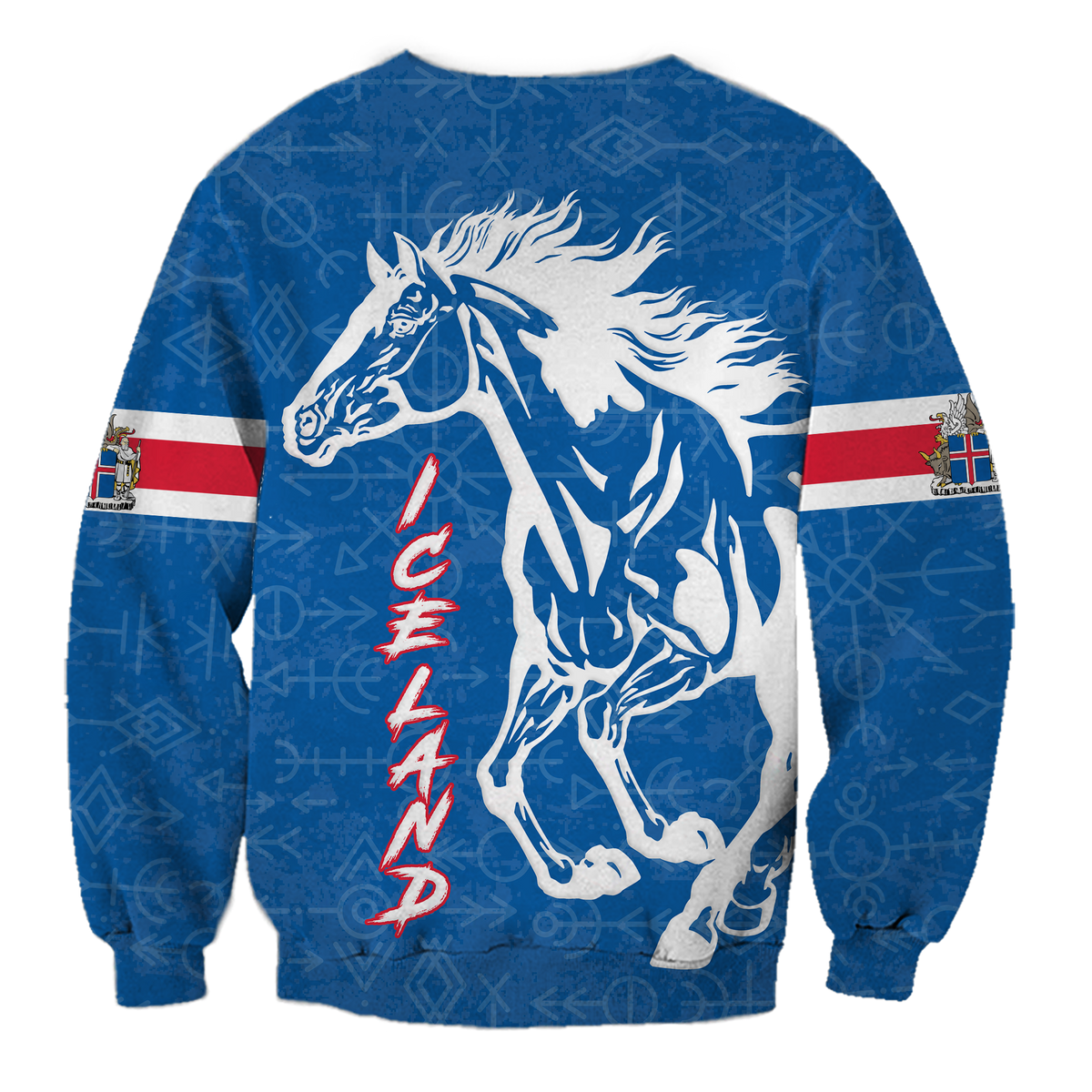 Icelandic Horse Pride Sweatshirt LT12 - Wonder Print Shop