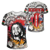 African T Shirt Kenya Dedan Kimathi African Tee - Wonder Print Shop