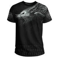 Viking T Shirt, Fenrir RLT12 - Wonder Print Shop
