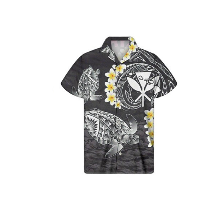 Polynesian Hawaiian Kanaka Maoli Matching Hawaiian Shirt And Dress No.3 LT6 - Wonder Print Shop