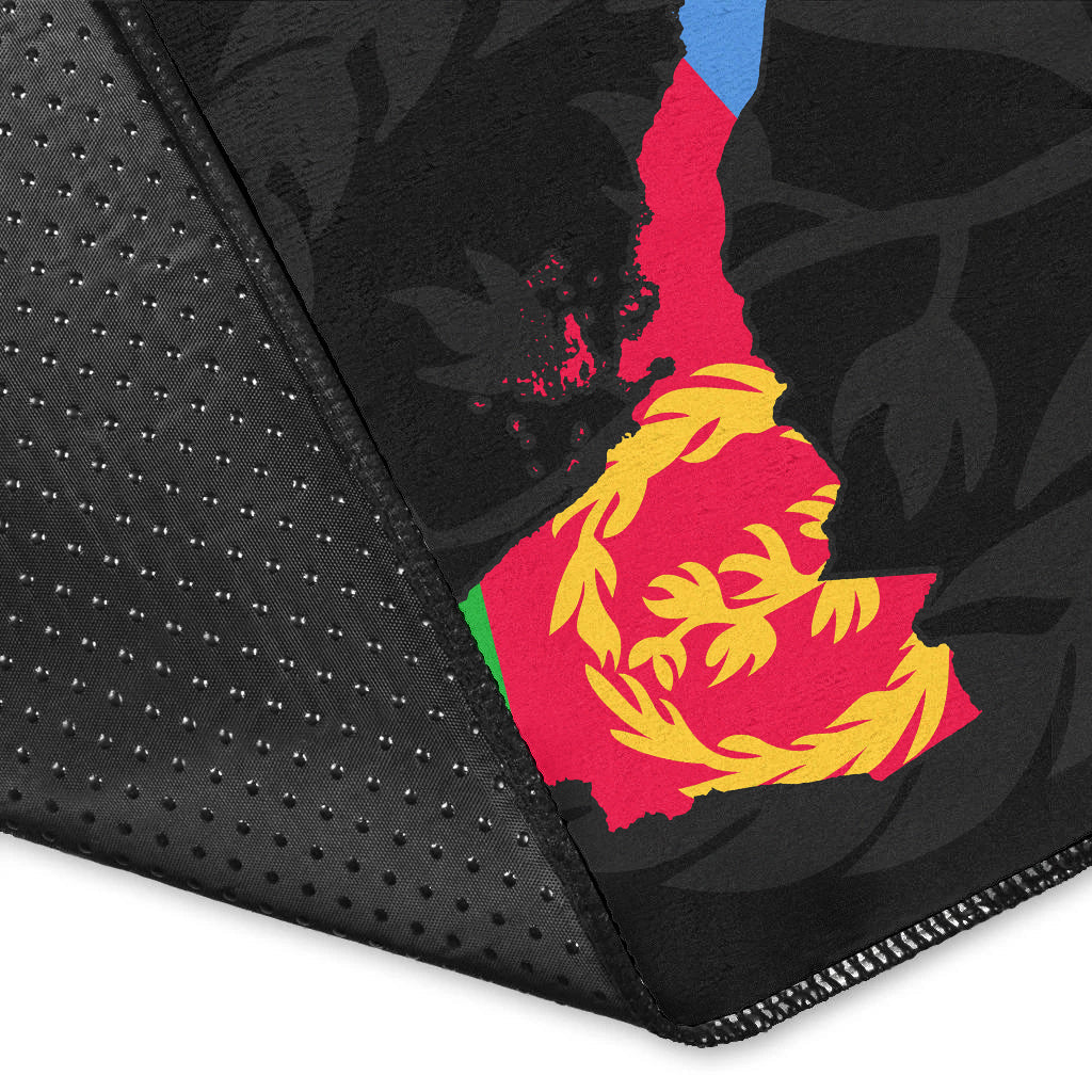 Asmara Eritrean Area Rug Eritrea Lion Proud Map Symbol LT13 - Wonder Print Shop