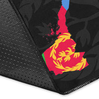 Asmara Eritrean Area Rug Eritrea Lion Proud Map Symbol LT13 - Wonder Print Shop