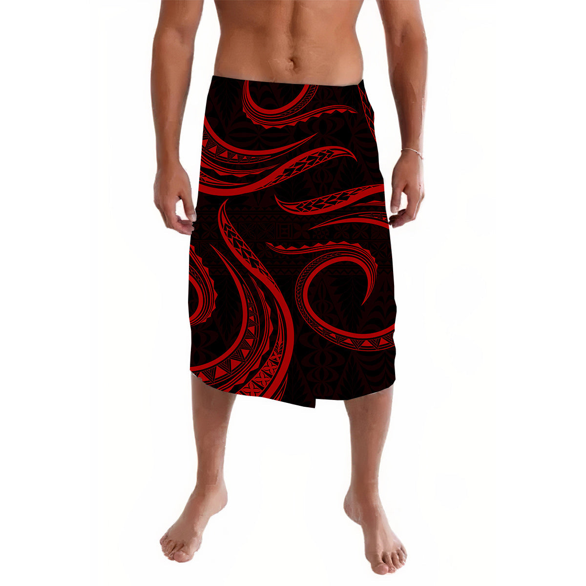 Polynesian Pattern Lavalava Always Proud LT13 - Wonder Print Shop
