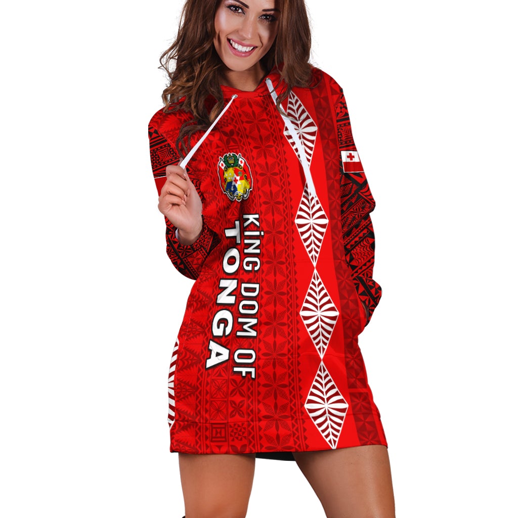 Kingdom of Tonga Hoodie Dress 2021 Tonga National Day LT13 - Wonder Print Shop