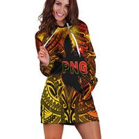 (Custom Personalised) Papua New Guinea Hoodie Dress Stalwart Polynesian Special LT13 - Wonder Print Shop
