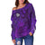 Scotland Off Shoulder Sweater Thistle Scottish Be Unique LT13 - Wonder Print Shop