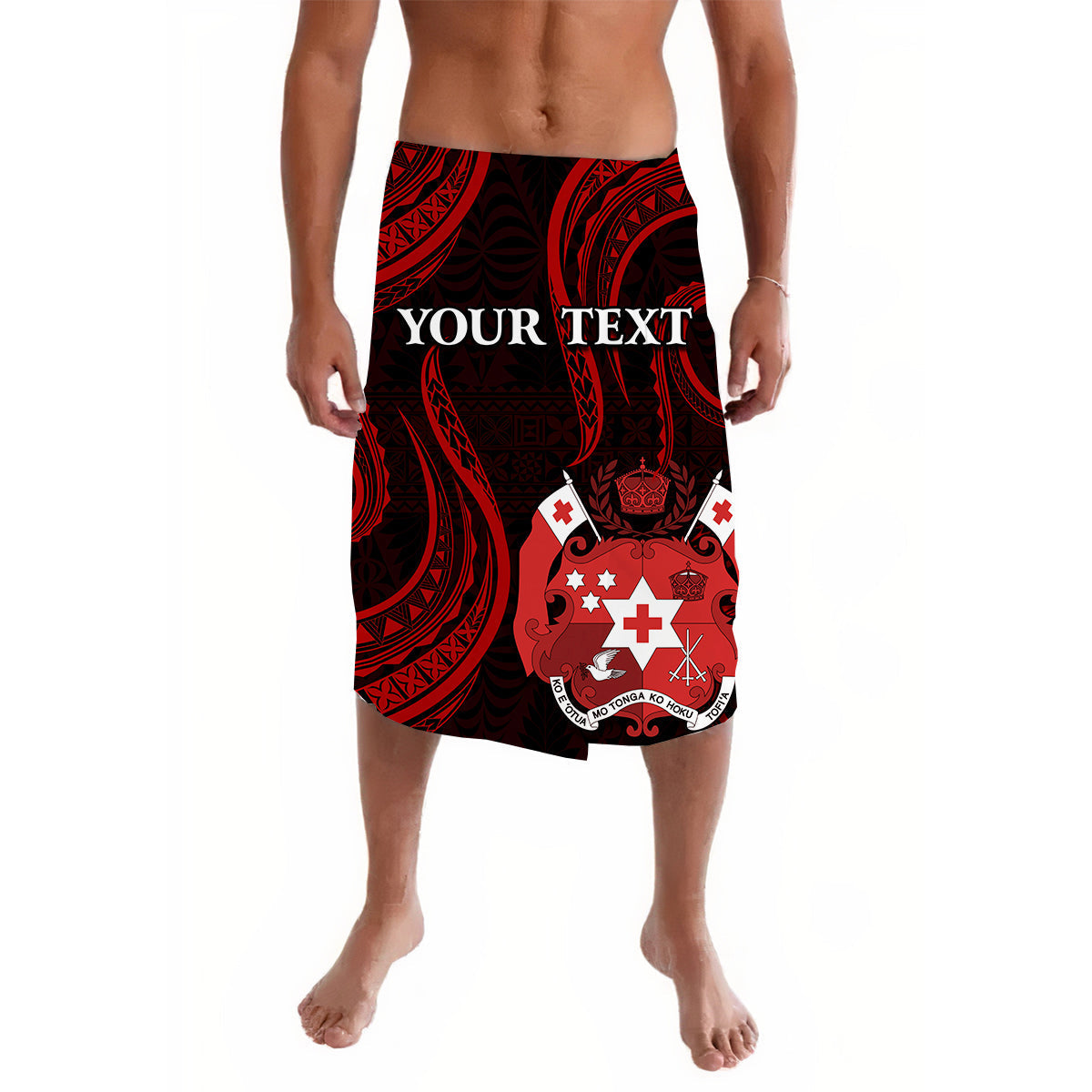 Custom Personalised Tonga Pattern Lavalava Always Proud LT13 - Wonder Print Shop