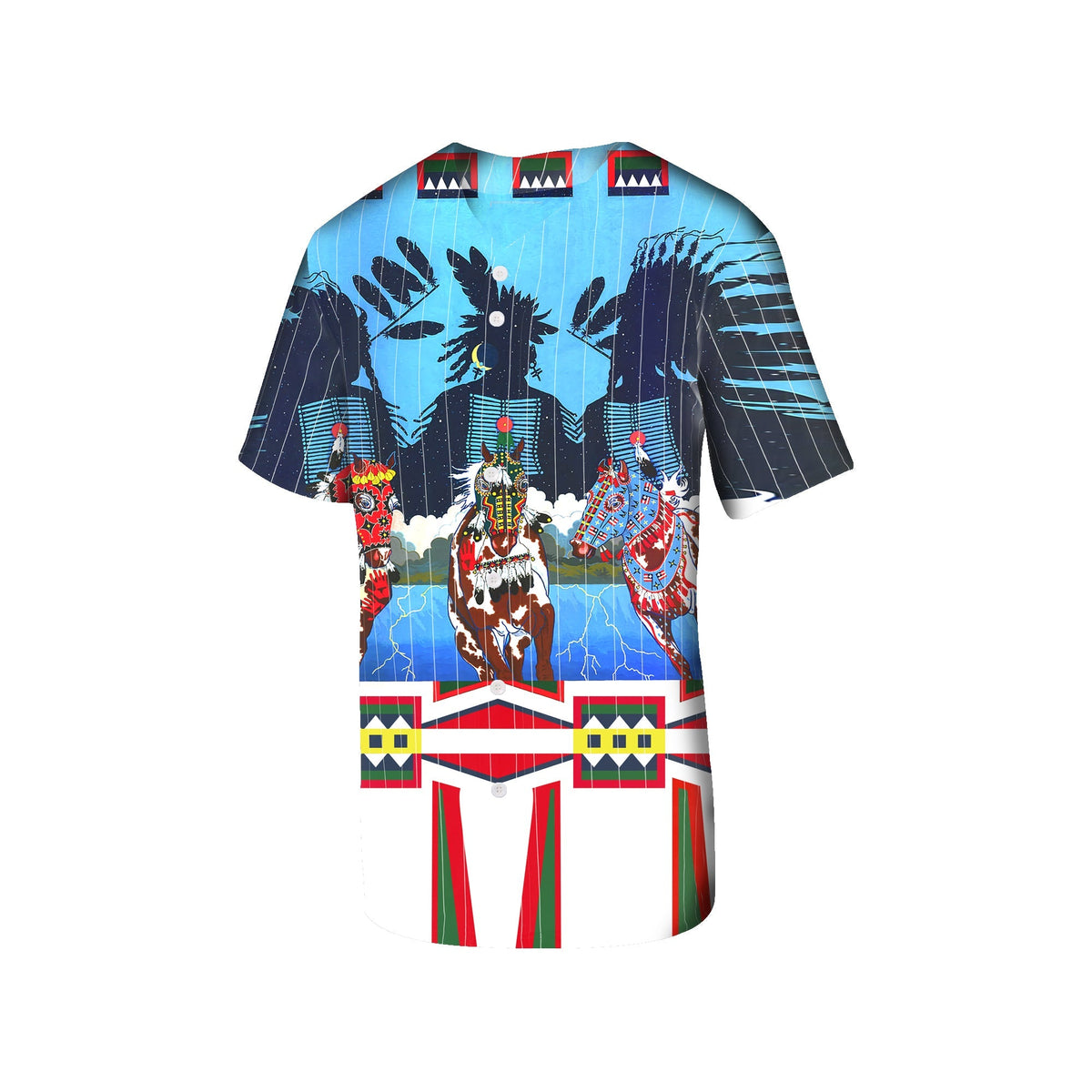 Native American Horse Costumes Baseball Jersey LT10 - Wonder Print Shop