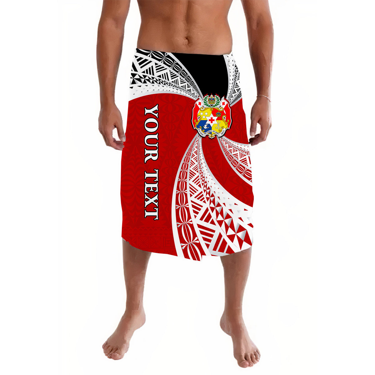 Custom Personalised Tonga Distinctive Lavalava Tongan Tapa Pattern LT13 - Wonder Print Shop