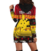 (Custom Personalised) Papua New Guinea Christmas Hoodie Dress Raggiana Loved LT13 - Wonder Print Shop