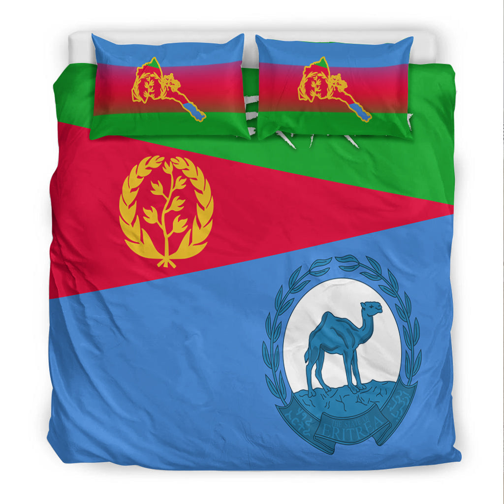 Eritrea Bedding Set Flag 02 LT13 - Wonder Print Shop