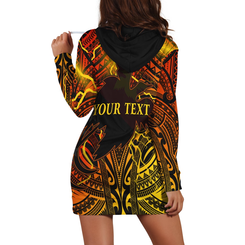 (Custom Personalised) Papua New Guinea Hoodie Dress Stalwart Polynesian Special LT13 - Wonder Print Shop