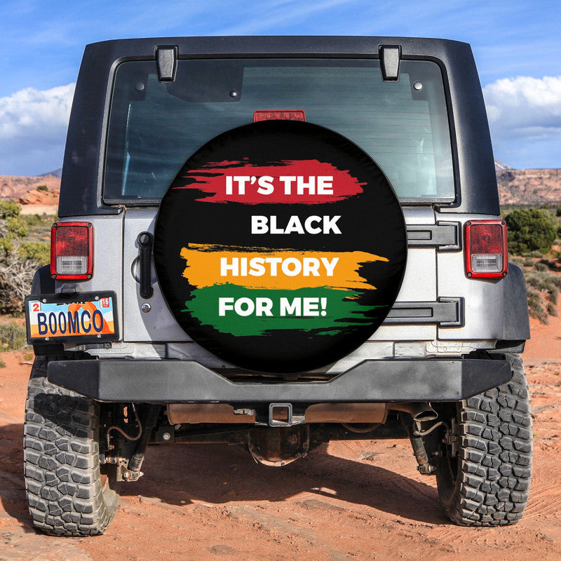 African Tire Covers - Black History Month Spare Tire Cover It's The Black History For Me NO.34 LT8 - Wonder Print Shop